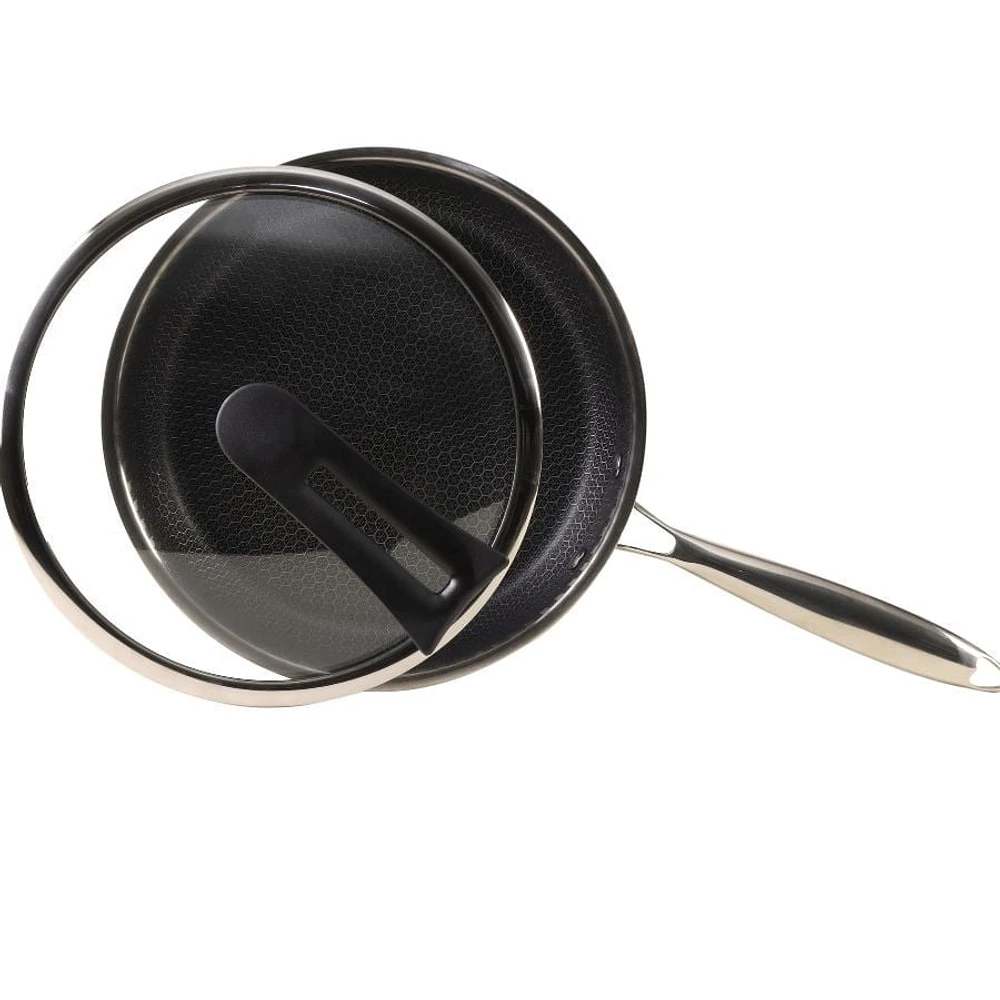 Verka 3-Ply Stainless Steel Fry Pan 26 cm with Non Stick Coating - ETCHING