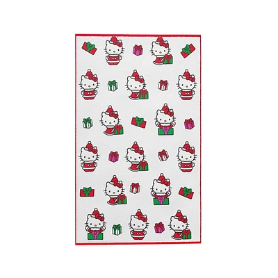 Hello Kitty 'Cadeaux!' Lot de 2 Essuie-mains, 100 % Coton 100 % Coton, 38 cm x 63.5 cm