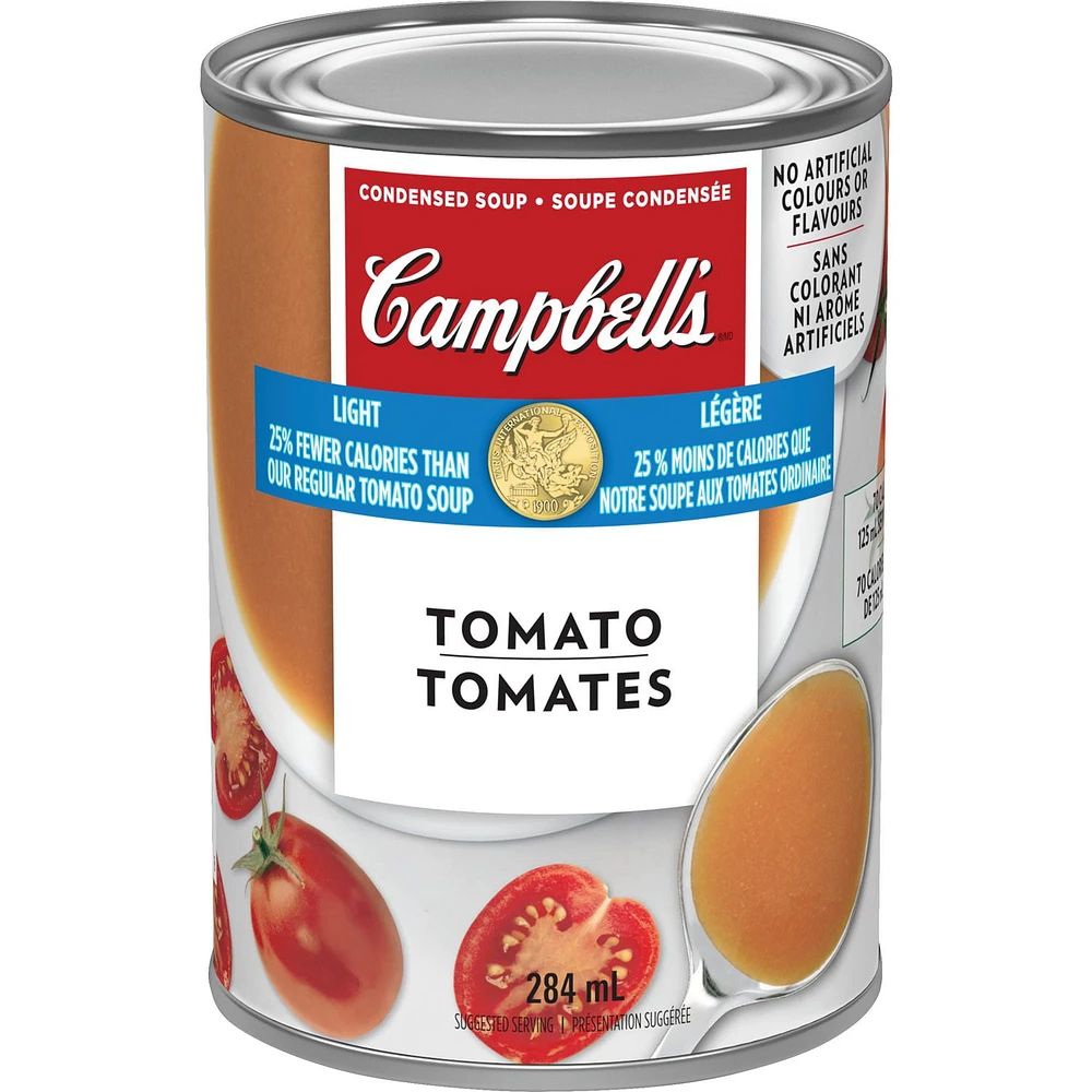 Campbell’s Light Tomato Condensed Soup, 284 mL