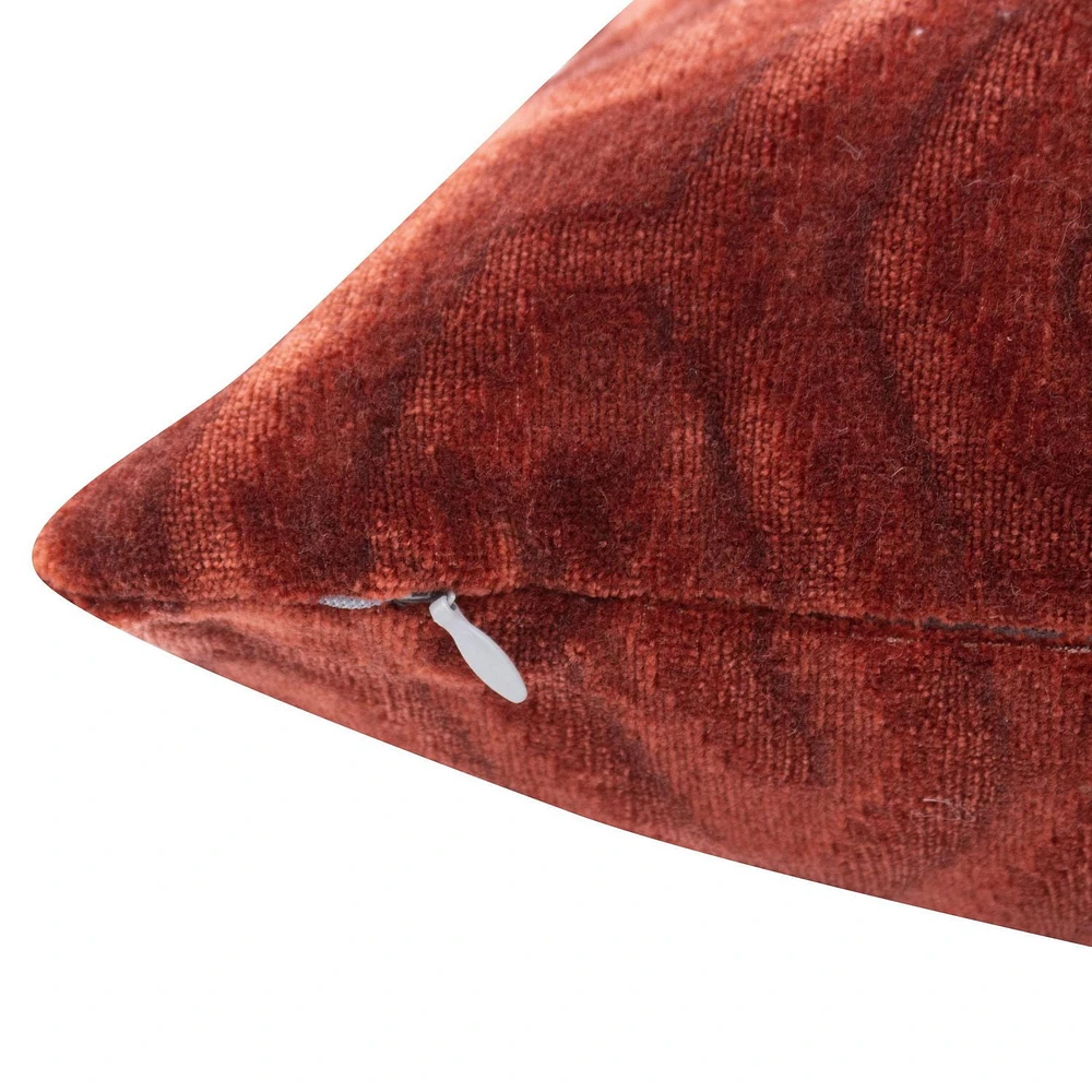 Coussin rempli de plumes de luxe zoulou