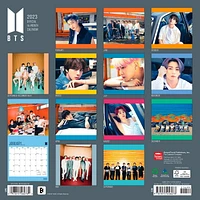 BTS OFFICIAL | 2023 12x24 Inch Square Wall Calendar