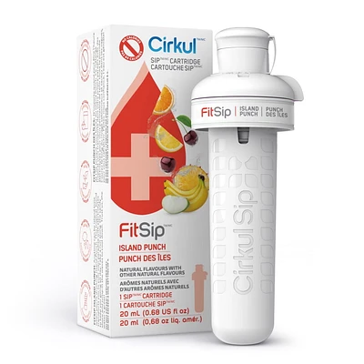Cirkul FitSip Island Punch Flavor Cartridge 1-pack, CKL FitSip Island Punch