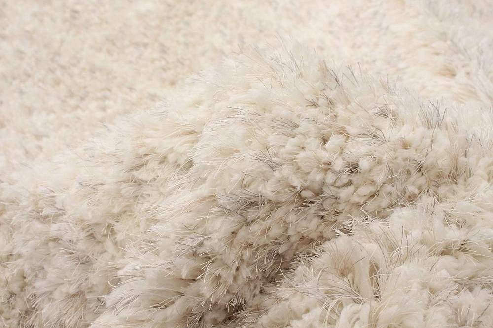 ECARPET Geometric Shag Area Rug for Living Room, Bedroom, Ultra Soft & Plush