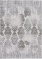 Rug Branch Oasis Collection Tapis de passage damassé moderne