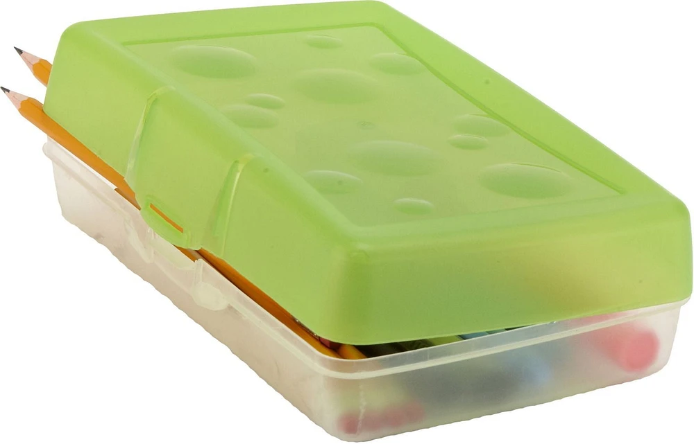 Boîte à crayons Storex en plastique