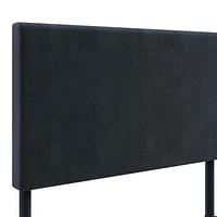 Novogratz Brittany Upholstered Bed with Storage Drawers