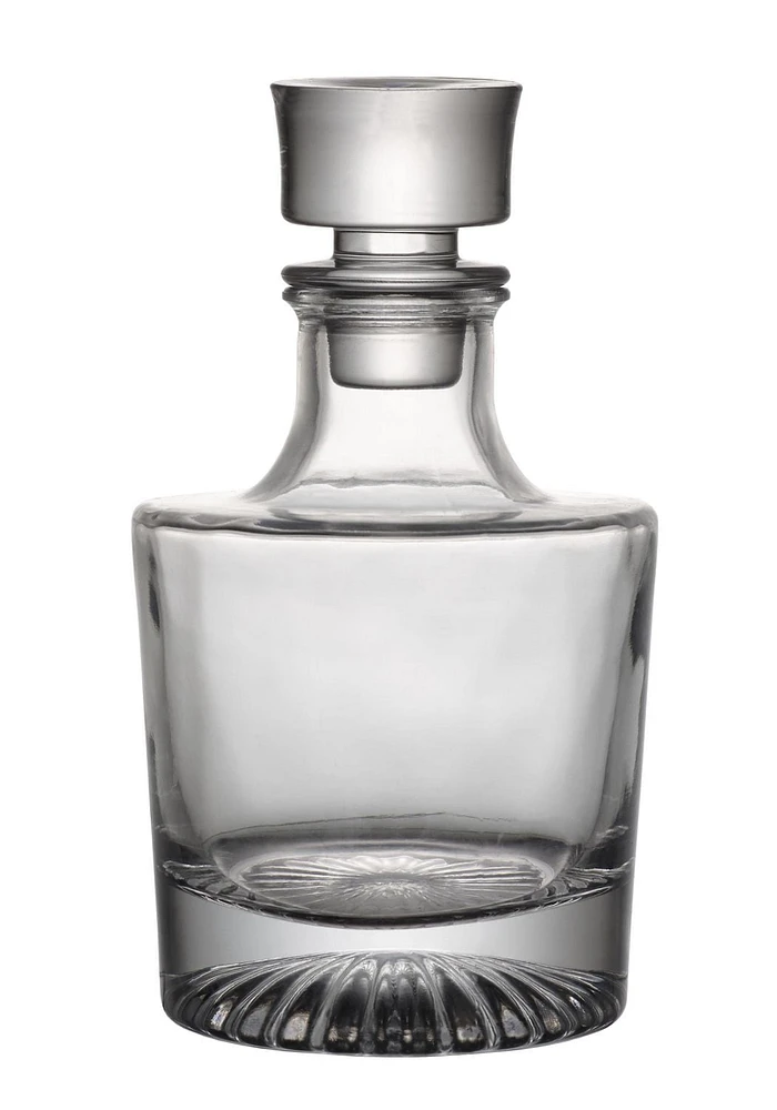 Globe Pyramide Glass Whiskey Decanter 700ml