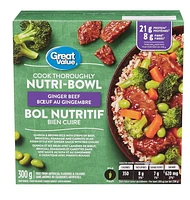 Great Value Ginger Beef Nutri-Bowl, 300 g