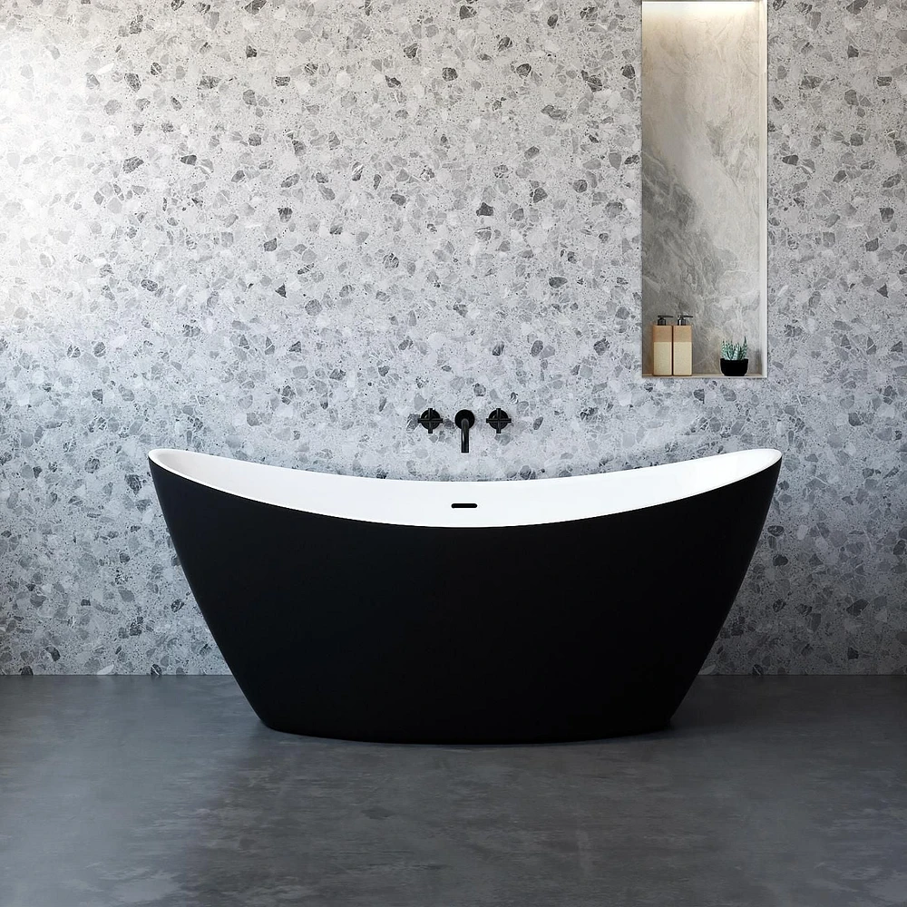 A&E Bain et Douche JODIE 67-BLK BAIN AUTOPORTANTE
