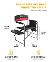 Chaise de camping KingCamp Heavy Duty Director - Rouge