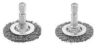 Ensemble de 6 brosses métalliques à tige hexagonale assorties HART matière jusqu'à 40 % plus rapide