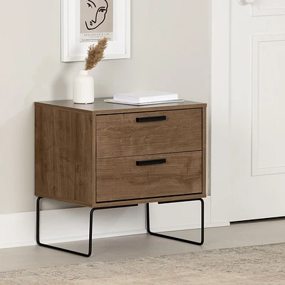 South Shore Vito End table Dark Wood