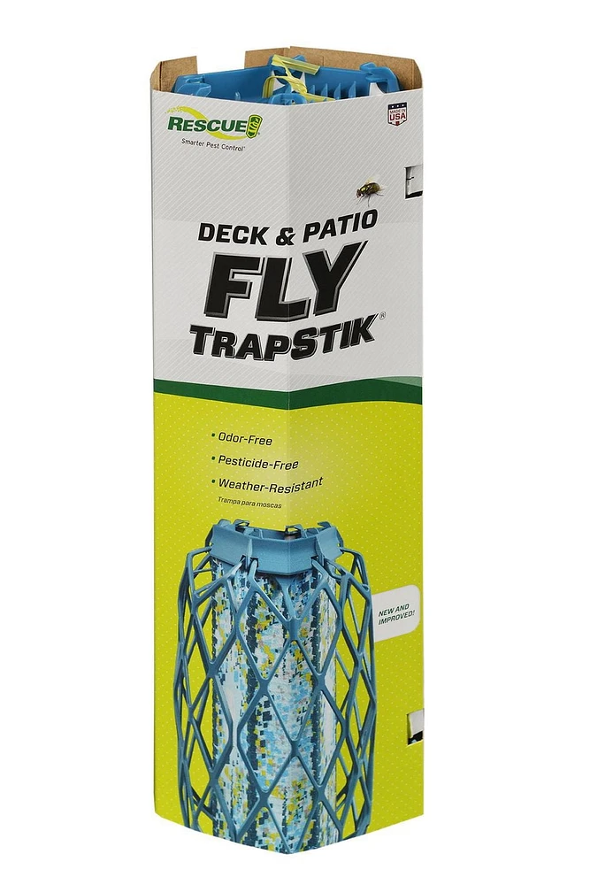 PIÈGE À MOUCHES POUR TERRASSE ET PATIO TRAPSTIK – BOÎTE EN VRAC DE 6.