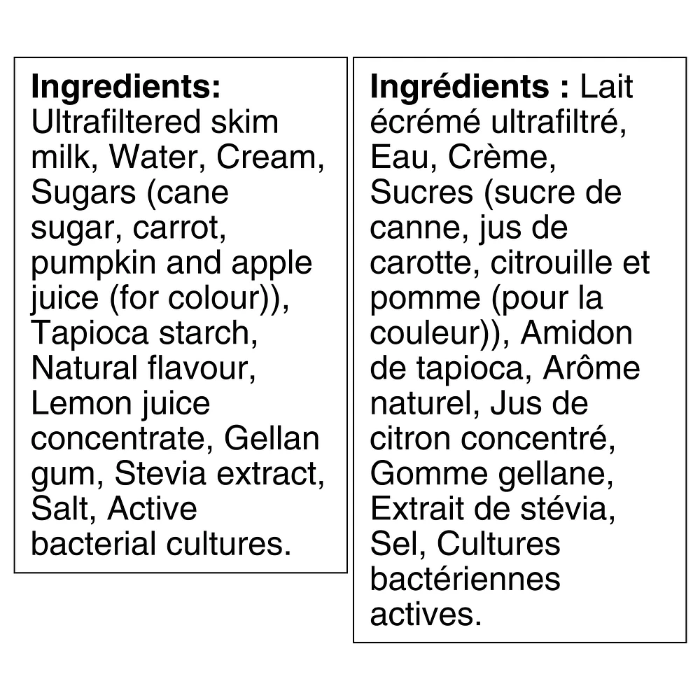 Two Good Low Sugar Yogurt, Vanilla, 8g of Protein, 625 g