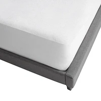 Safdie & Co. Protège-Matelas Antibacterien Q Blanc