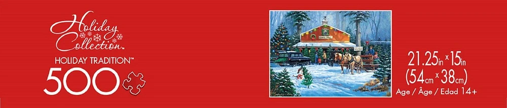 Buffalo Games Days to Remember Le puzzle Holiday Tradition en 500 pièces