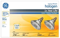 Halogène éconergétique PAR38 GE 90 W – paquet de 2