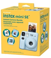 INSTAX MINI SE Instax Camera Bundle, Blue