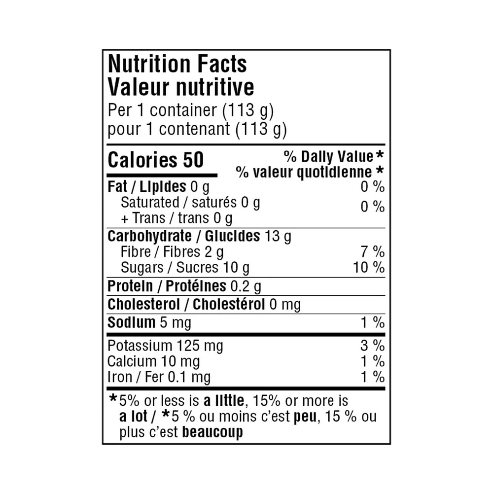 Great Value Apple Strawberry Unsweetened Snack, 678 g<br>6 x 113 g