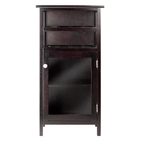 Winsome Alta Wine Cabinet in Espresso Finish - 92119