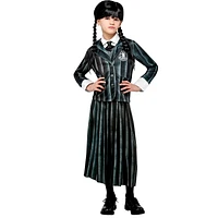 Costume de Wednesday Addams pour enfant