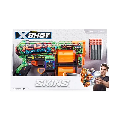 Pistolet à fléchettes X-Shot Skins Dread (12 fléchettes)