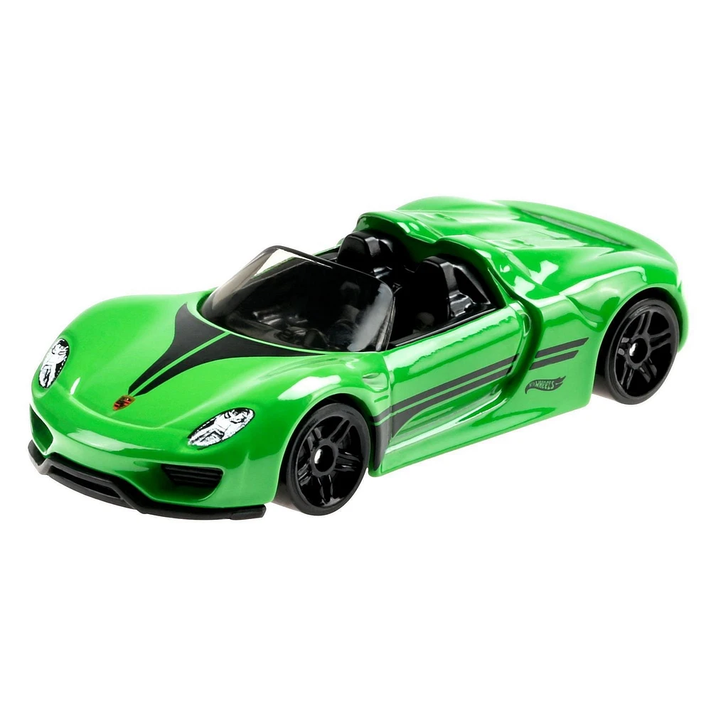 Véhicule Porsche 918 Spyder Hot Wheels à l’échelle 1:64