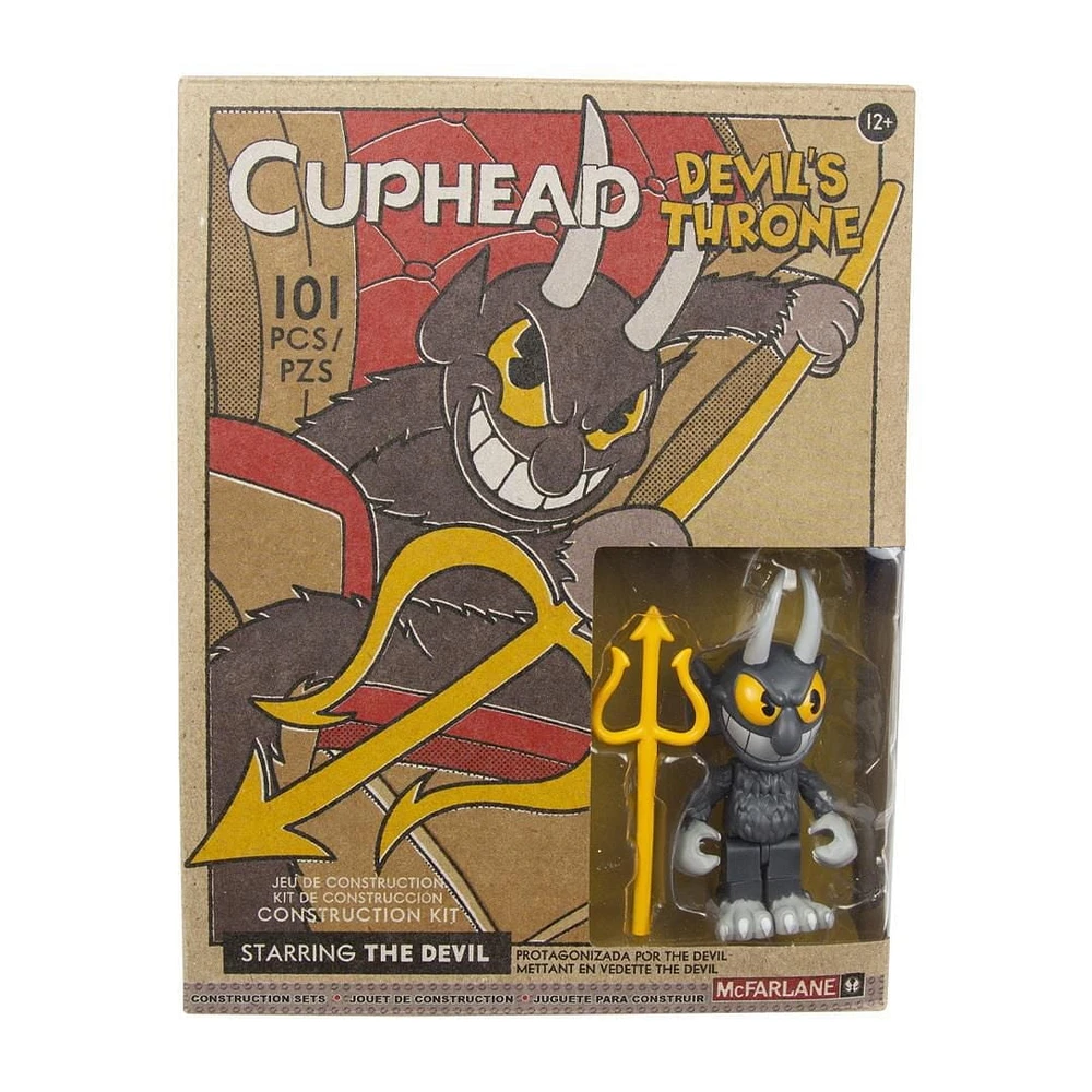 McFarlane Cuphead Le Throne du Diable Petit Ensemble de Construction