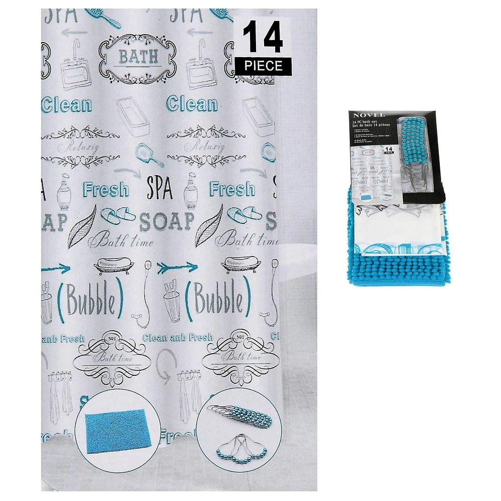 14 Pc Set Salle De Bains