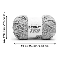 Bernat® Forever Fleece™ Yarn, Polyester #6 Super Bulky, 9.9oz/280g