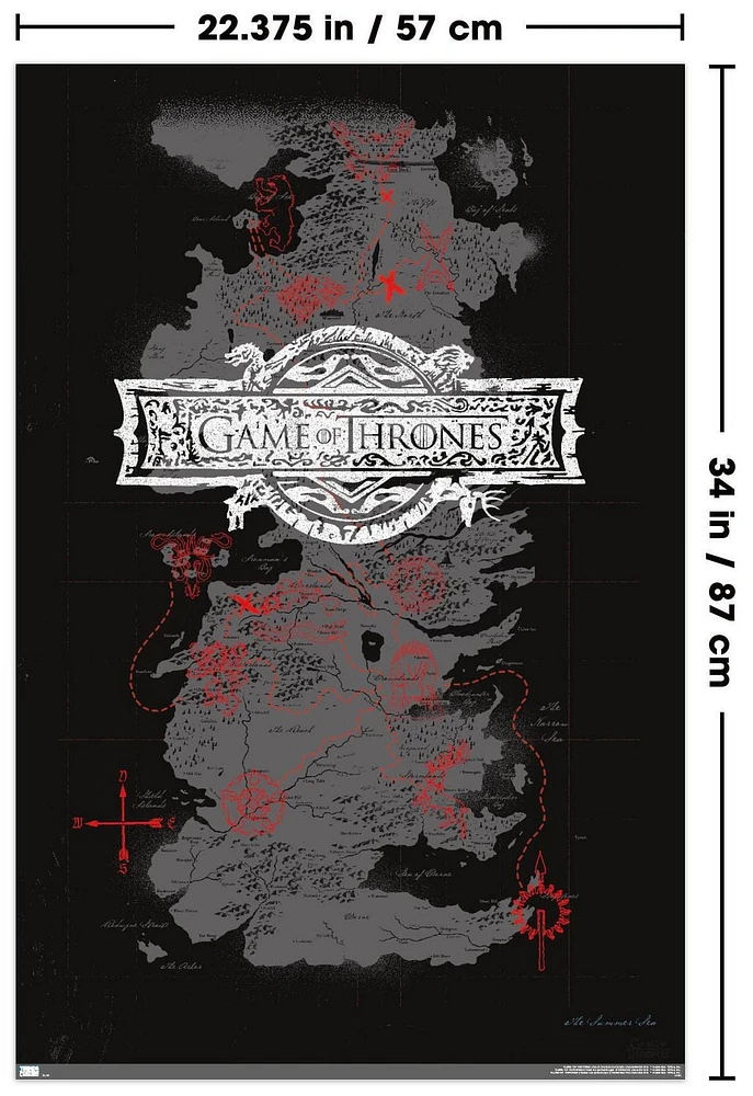 Game of Thrones - Carte