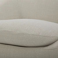Better Homes & Gardens Mira Swivel Chair, Linen, Better Homes & Gardens Mira Swivel Chair, LinenSoft linen fabric provides lasting comfort360-degree swivel base for easy movement