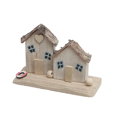 Décor De Maison Nautique Double En Bois