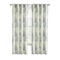 Loft Living Leszno filtrant la lumière panneau de rideau à œillets 50 x 63 in Bleu