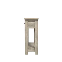 Hillsdale Coover Table console en bois avec 1 tiroir