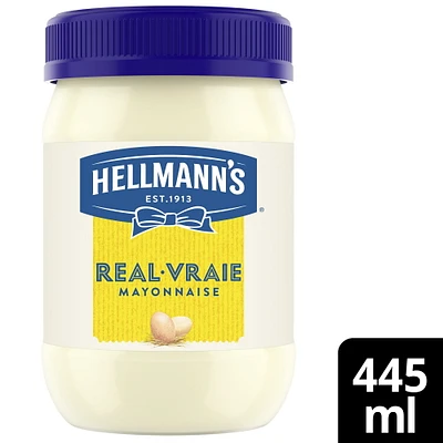 Hellmann's Real Mayonnaise, 445mL, Mayonnaise, 445 ml