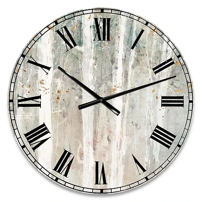 Designart Une promenade dans les bois dans la forêt V horloge murale