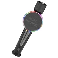 Haut-parleur Bluetooth portable avec microphone Microphone de machine de fête