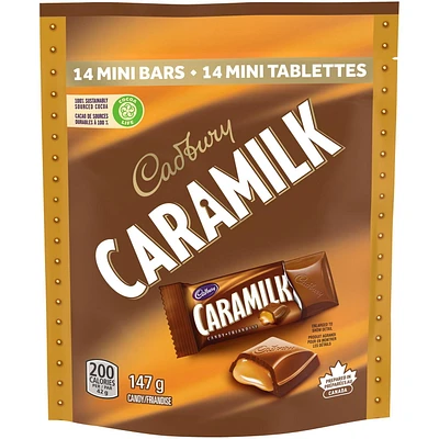 Caramilk Mini Chocolatey Candy Bars, 147 g