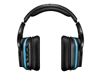 Logitech Gaming Headset G935 - Headset - 7.1 channel - full size - 2.4 GHz - wireless - 3.5 mm jack - black, blue