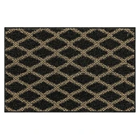 Mohawk Home - Tapis touffeté en polyester à motif de losanges, praline/havane
