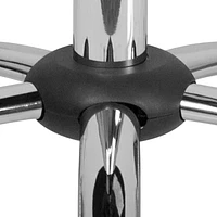 Tabouret médical ergonomique avec Base chromée