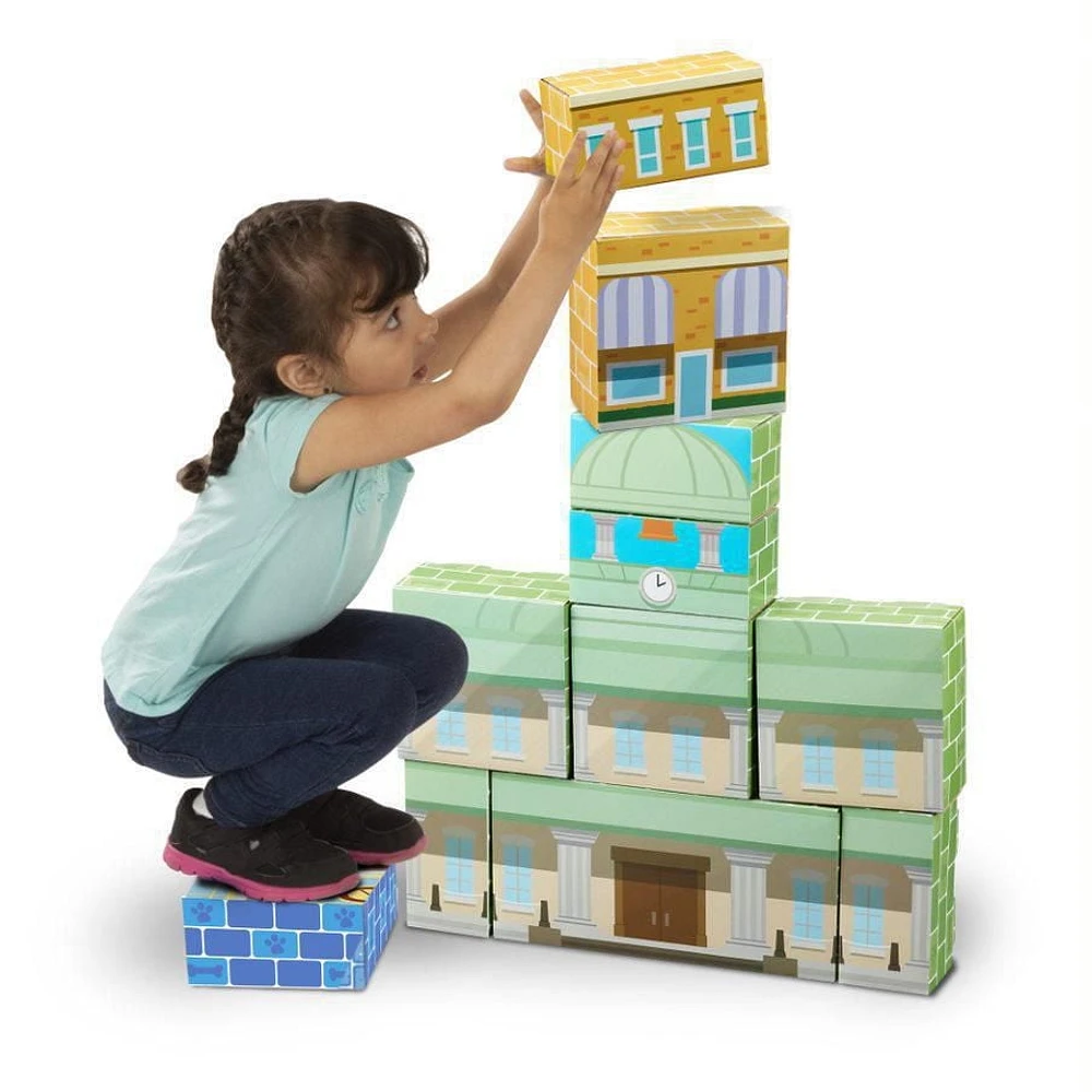 Melissa & Doug Paw Patrol Blocs en carton Jumbo