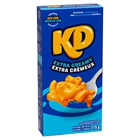 Kraft Dinner Extra Creamy Macaroni and Cheese Dinner, 175g Box, 175g