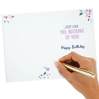 Carte religieuse de fête pour femme – Dayspring (« One-of-a-Kind Wonderful »)
