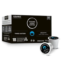 Capsules K-Cup de café Three Sisters Kicking Horse, torréfaction moyenne, 10 unités 10 unités