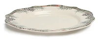 Assiette Holiday time à motif de ruban d'aiguilles