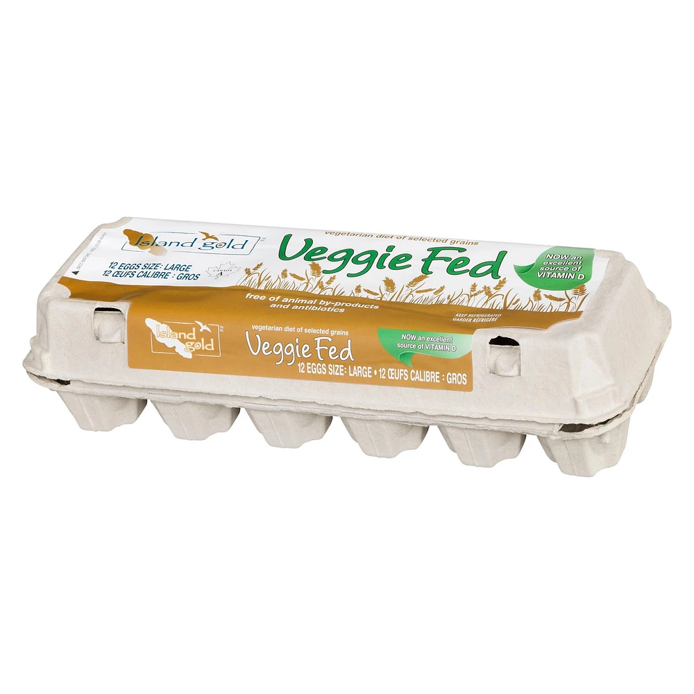 Island Gold Gros Oeufs Blanc Moulée Végétarienne