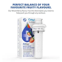 Cirkul FitSip Mixed Berry Flavor Cartridge, Drink Mix, 1-Pack, CIRKUL FITSIP MIXED BERRY