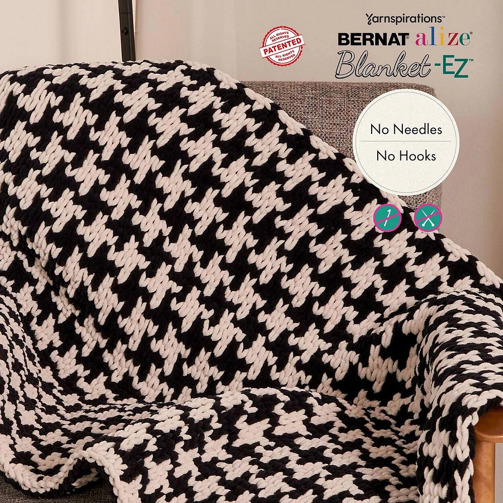 Bernat® Alize® Blanket-EZ™ Yarn, Polyester #7 Jumbo, 6.4oz/180g, 18 Yards